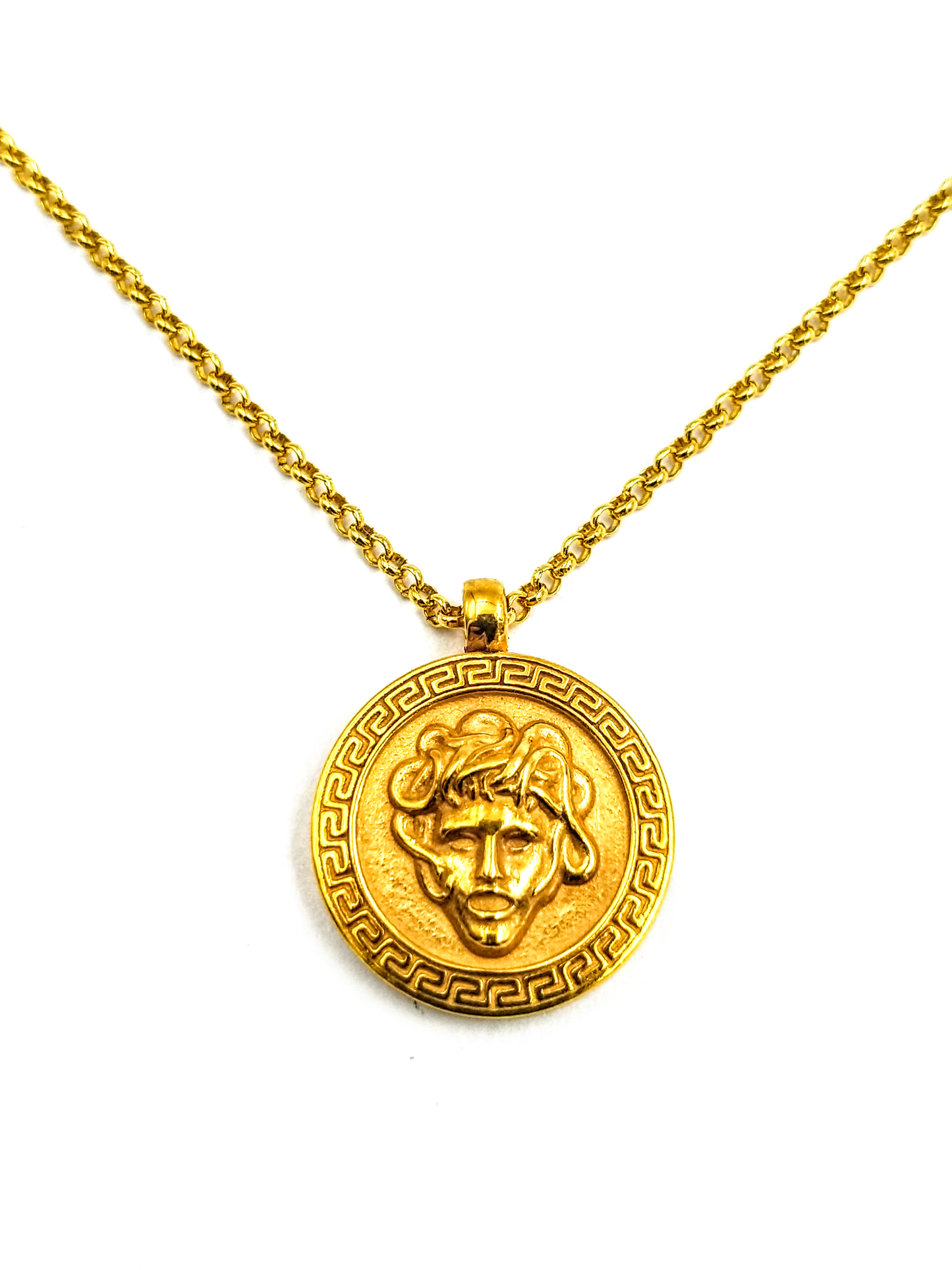 Medusa Anhänger -24 Karat vergoldet - Relict ®