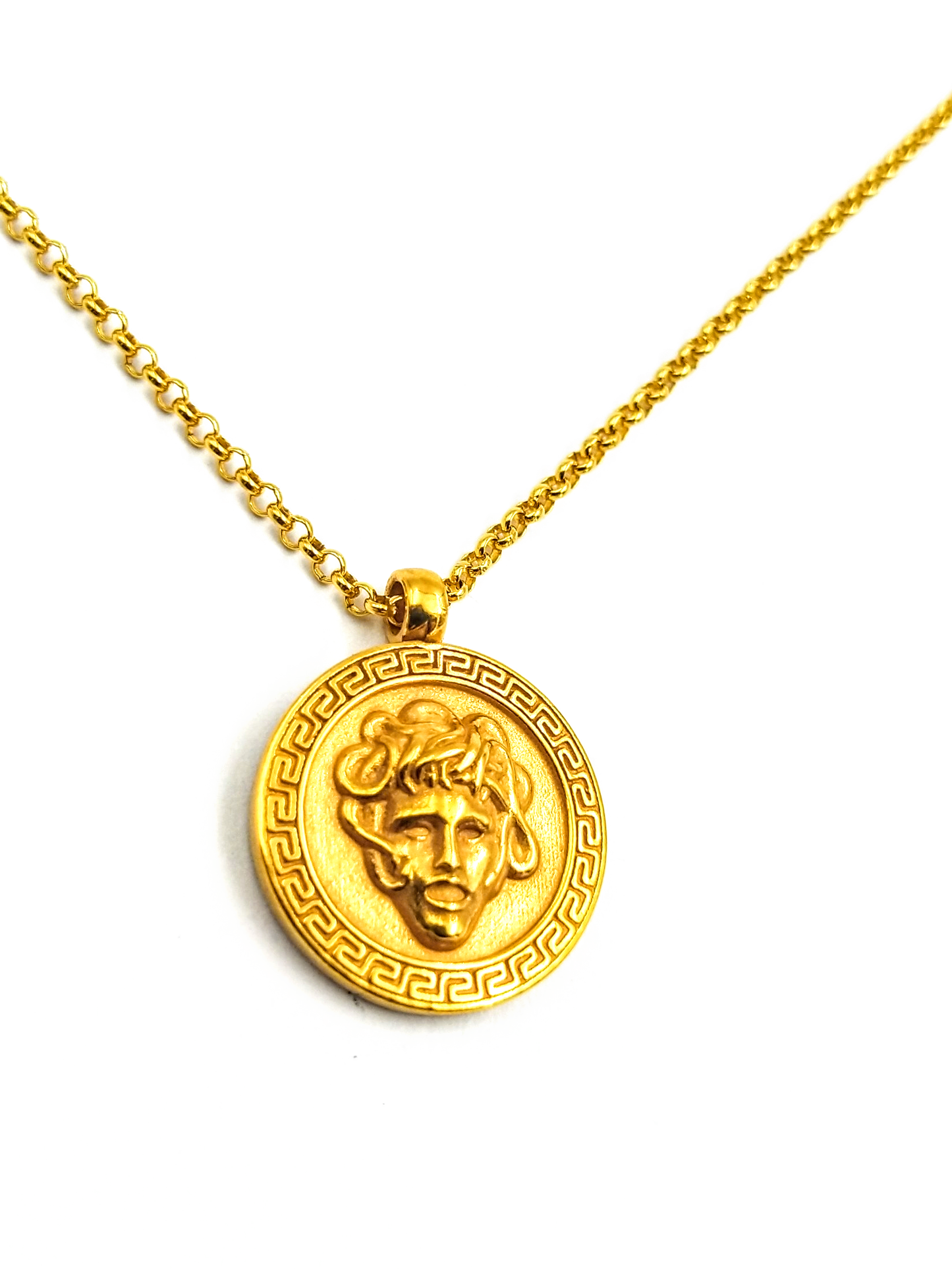 Medusa Anhänger -24 Karat vergoldet - Relict ®