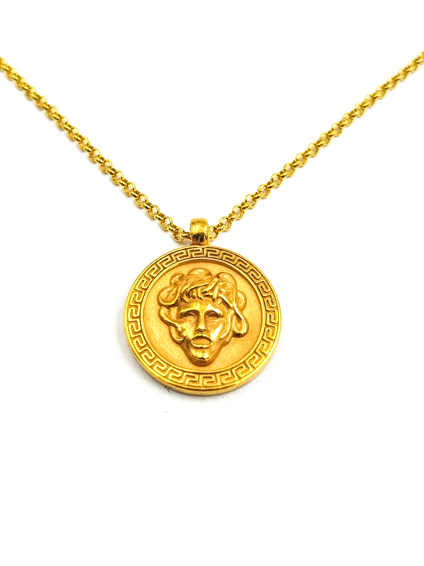 Medusa Anhänger -24 Karat vergoldet - Relict ®