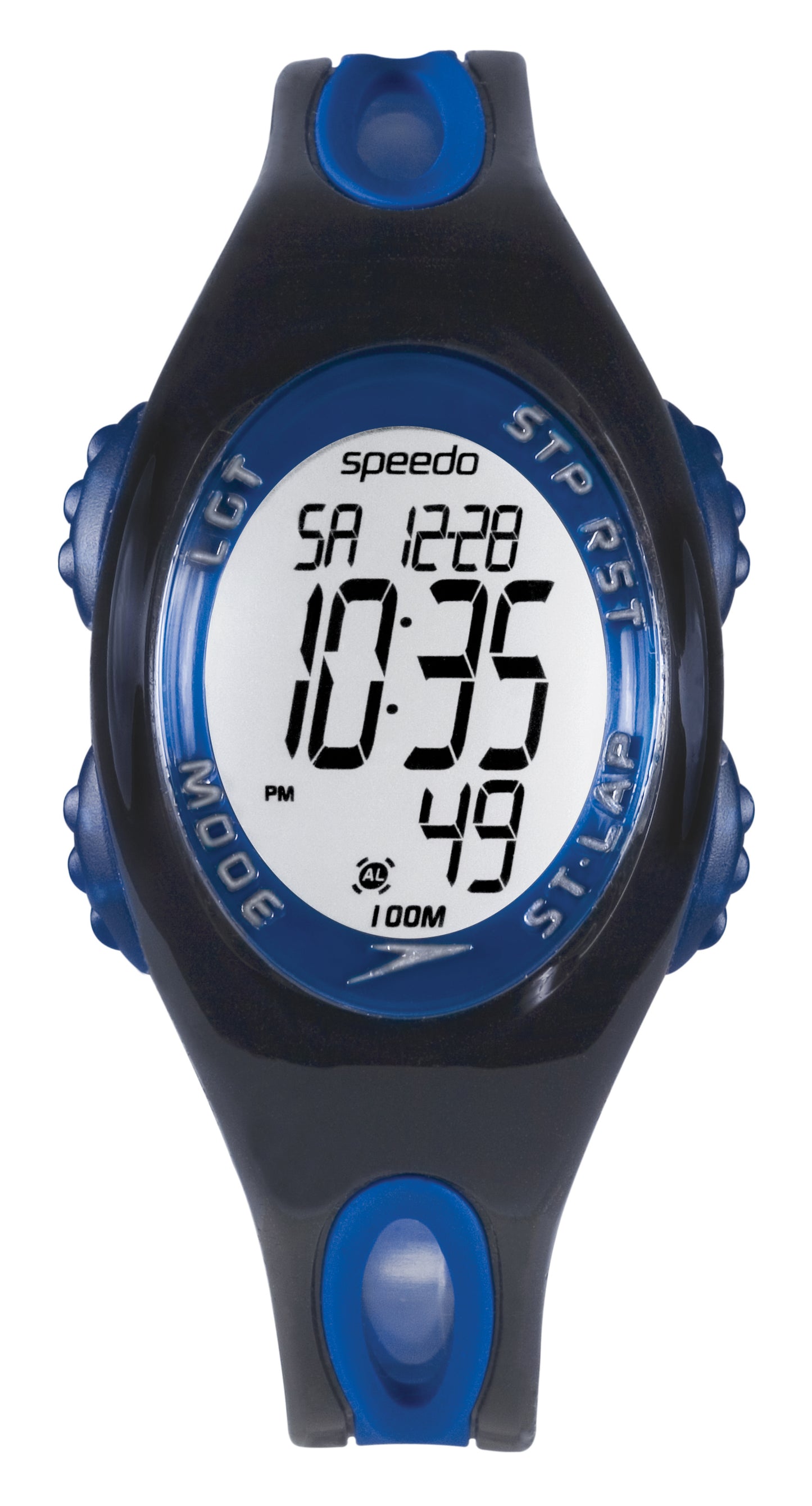 Speedo Herrenuhr Dualtime Blau