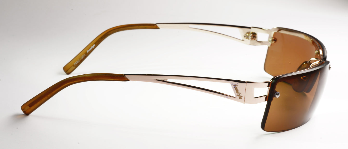 Freestyle Freizeit Sonnenbrille  goldfarben