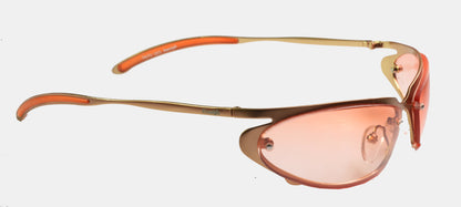 Freestyle Freizeit Sonnenbrille  silber mit orange