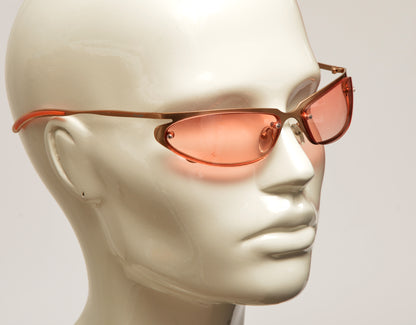 Freestyle Freizeit Sonnenbrille  silber mit orange