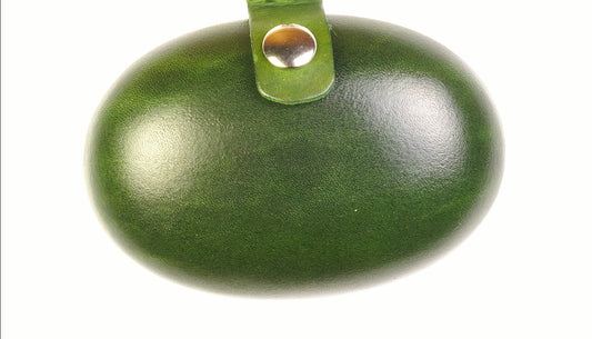 Relict Portemonnaie Oval Hartleder grün