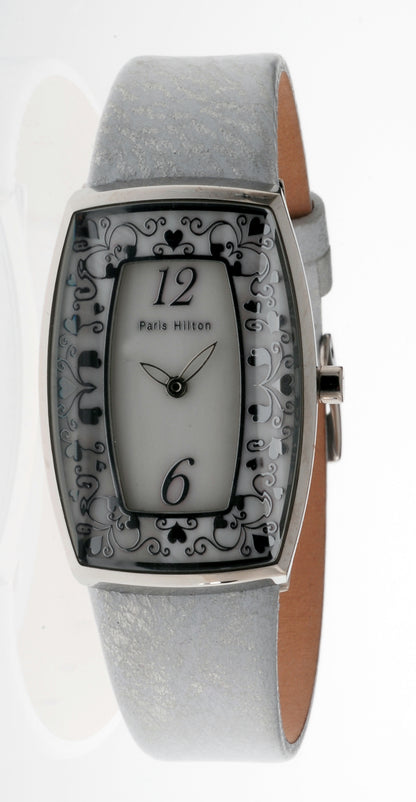 Paris Hilton Uhren "Tonneau" mit Lederarmband