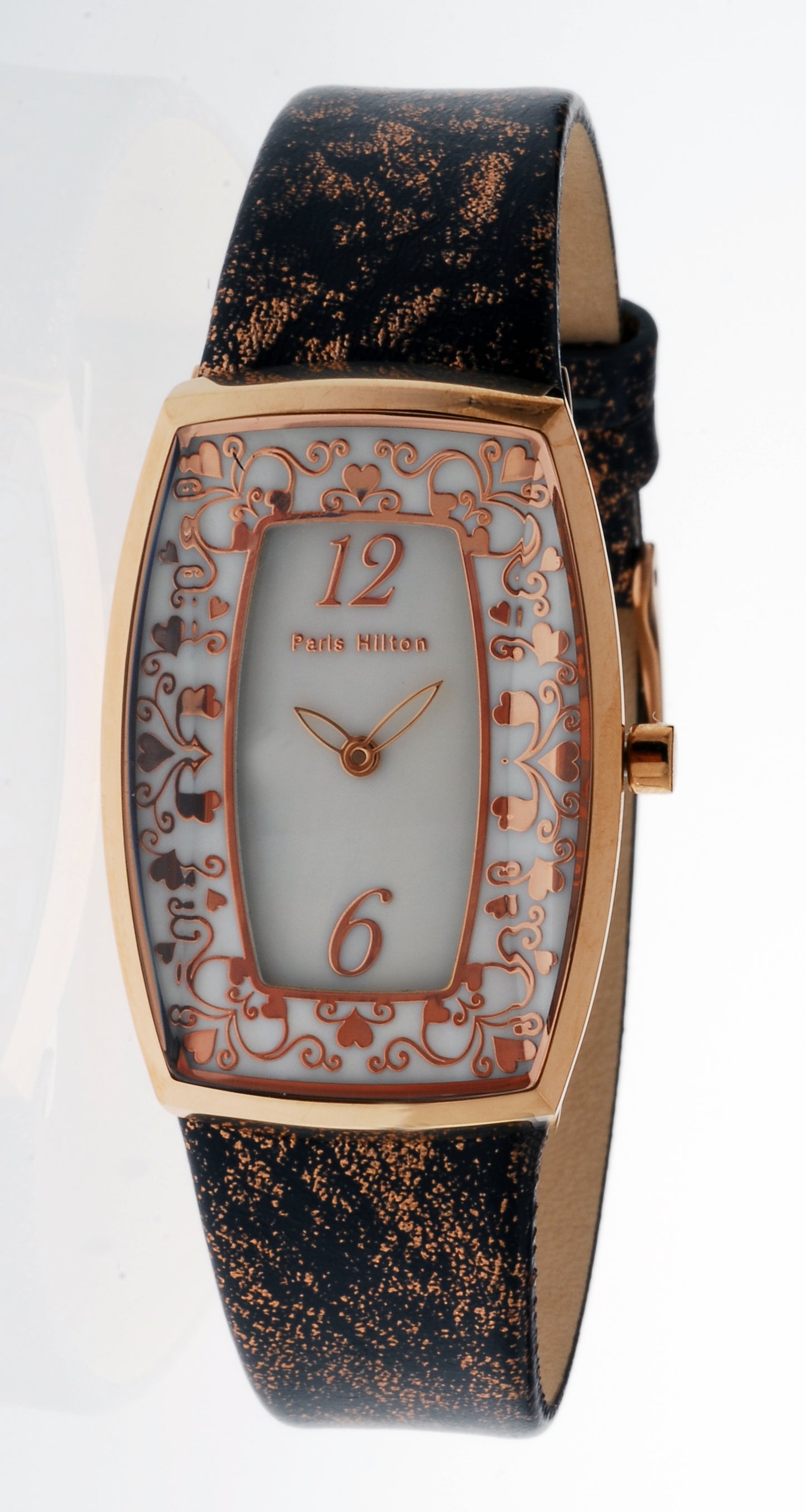 Paris Hilton Uhren "Tonneau" mit Lederarmband