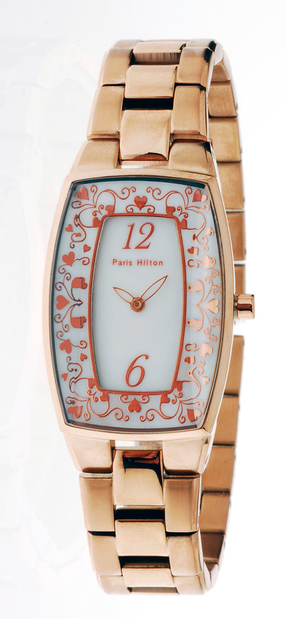 Paris Hilton Uhren "Tonneau" mit Metallarmband